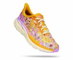 HOKA CLIFTON 8 WOMEN'S RUNNING SHOES (Gold Coast Floral)