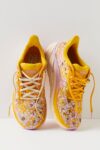 HOKA CLIFTON 8 WOMEN'S RUNNING SHOES (Gold Coast Floral)
